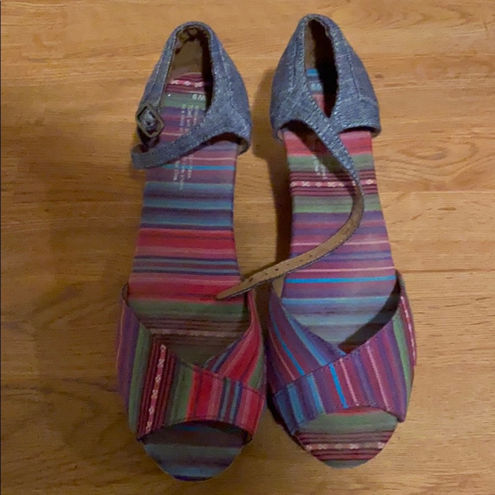 TOMS Wedge Heels